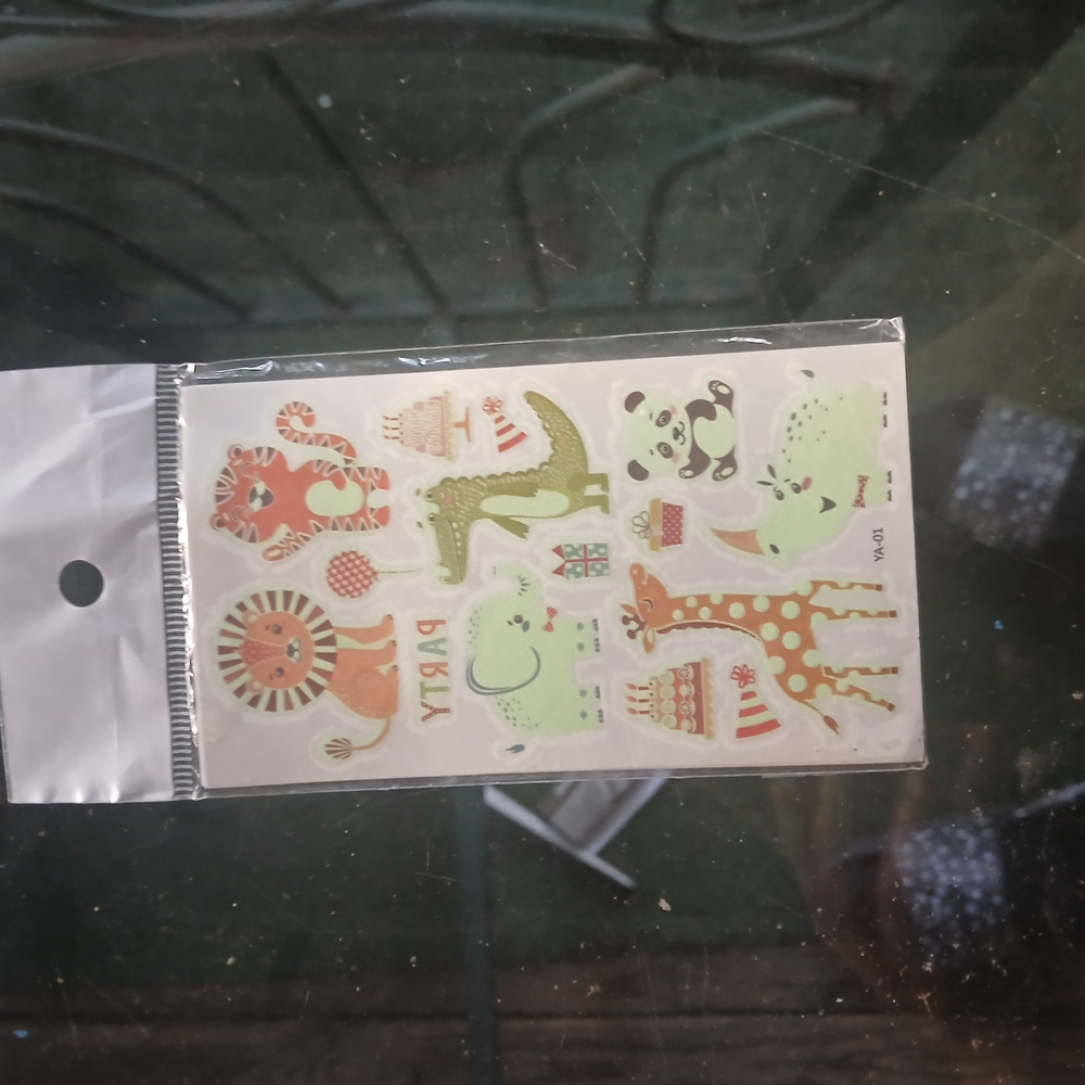 Animal Party Stickers